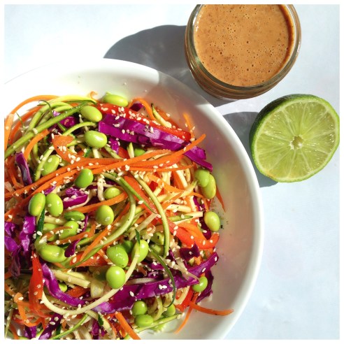 raw rainbow pad thai