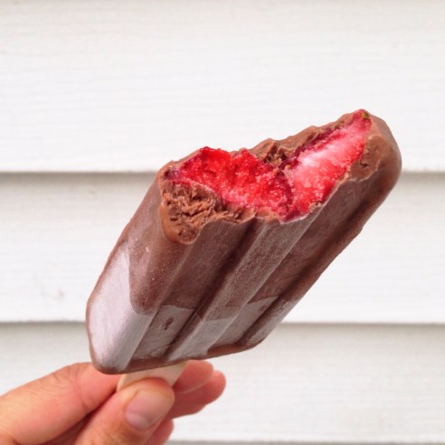 strawberry fudgsicle